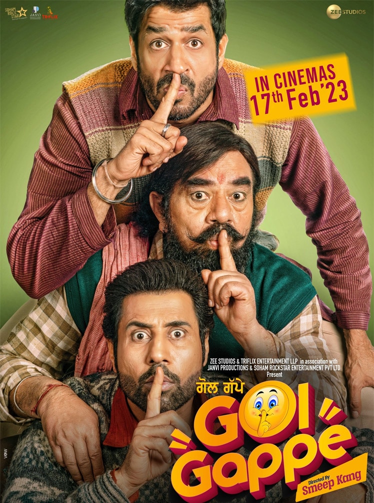 Gol Gappe 2023 Punjabi Full Movie 4K 2160p | 1080p | HEVC | 720p | 480p ZEE5 HDRip ESub Download