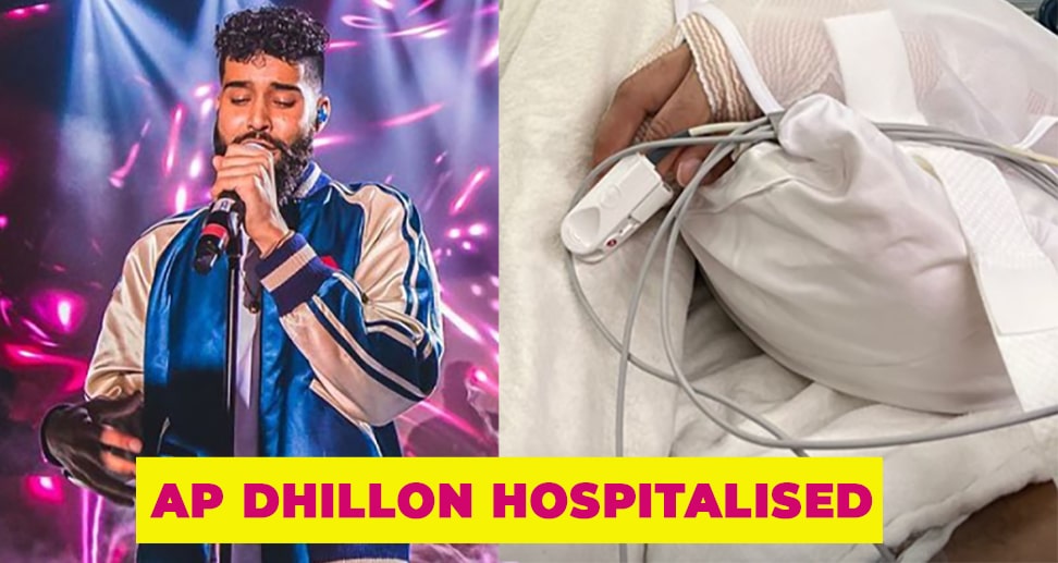 ap dhillon hospital accident