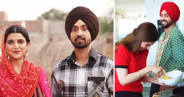 diljit dosanjh nimrat khaira kicthen test